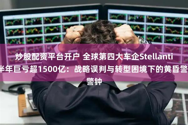 炒股配资平台开户 全球第四大车企Stellantis半年巨亏超1500亿：战略误判与转型困境下的黄昏警钟